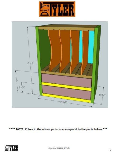Modular Nail Gun Storage