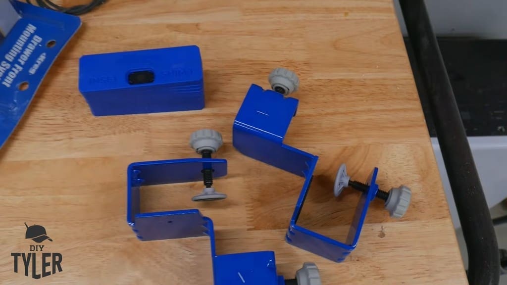 Kreg brand drawer front clamps and shims