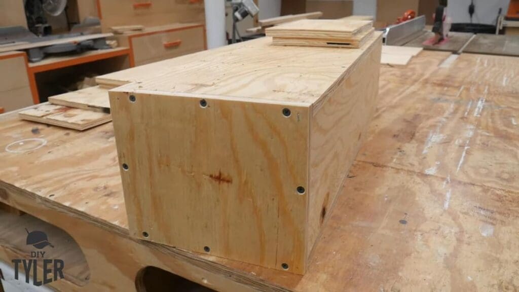 assembled steam box for steam bending wood